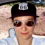 [me in fetching Route 66 cap]
